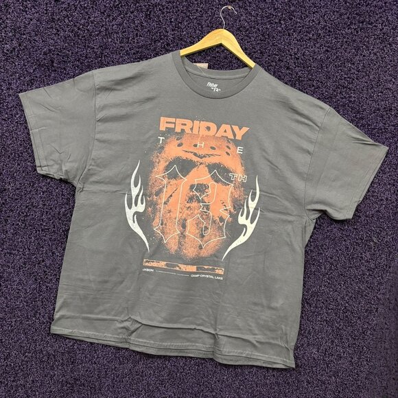 Friday the 13th Jason Mask Horror T-Shirt Size 3XL - Picture 3 of 4